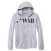 Adult Triblend Full-Zip Fleece Hooded Sweatshirt Thumbnail