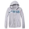 Adult Triblend Full-Zip Fleece Hooded Sweatshirt Thumbnail